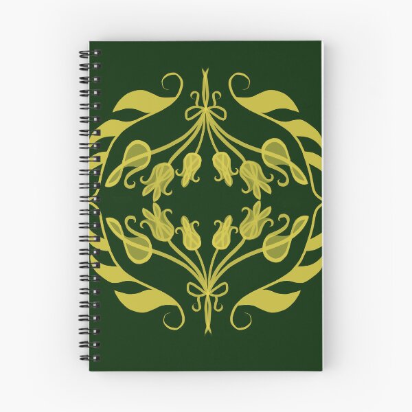 Item preview, Victorian Ebola (yellow & green) designed and sold by PaganArtisan.