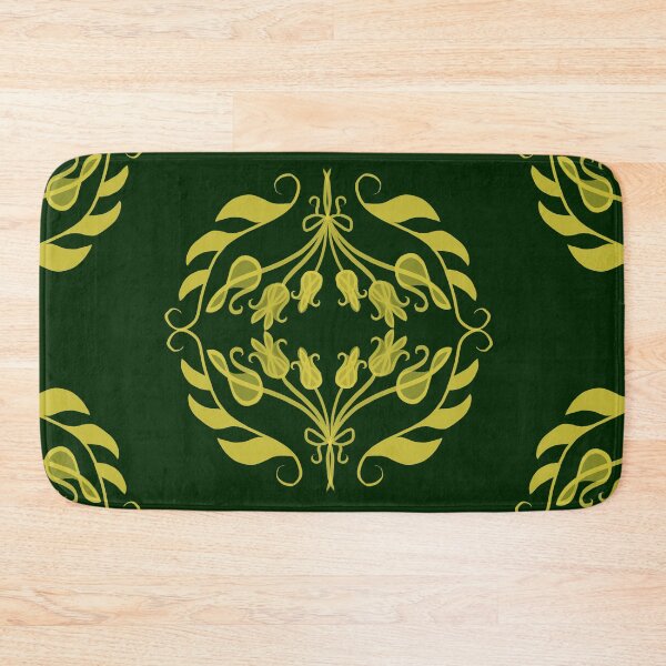 Item preview, Victorian Ebola (yellow & green) designed and sold by PaganArtisan.