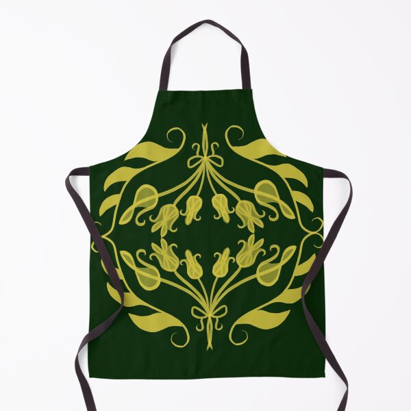 Item preview, Victorian Ebola (yellow & green) designed and sold by PaganArtisan.