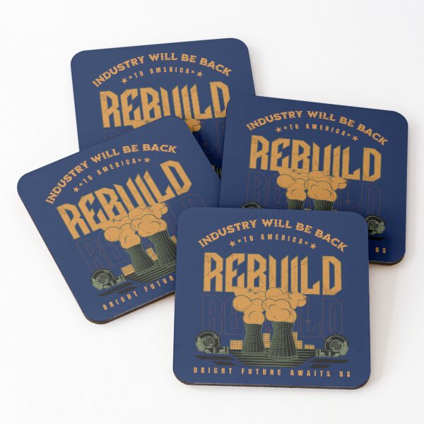 Item preview, Rebuild - Industry will be back designed and sold by HaileyLow.