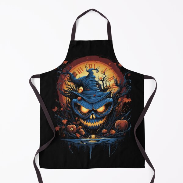 Item preview, Melting Clock Morphs Into A Grinning Jack O' Lantern designed and sold by eyestetix.