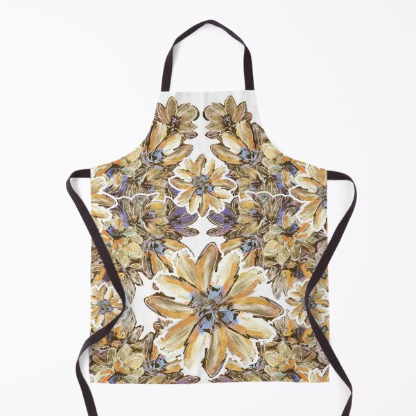 Item preview, Orange floral abstract designed and sold by vjmailservice.