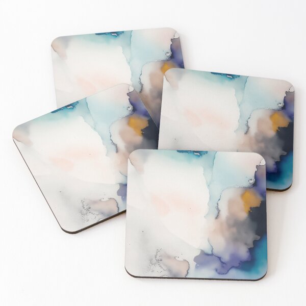 Item preview, Vibrant Fusion: Abstract Watercolor Artwork and Studio Photograph Integration Design designed and sold by CyberCollective.