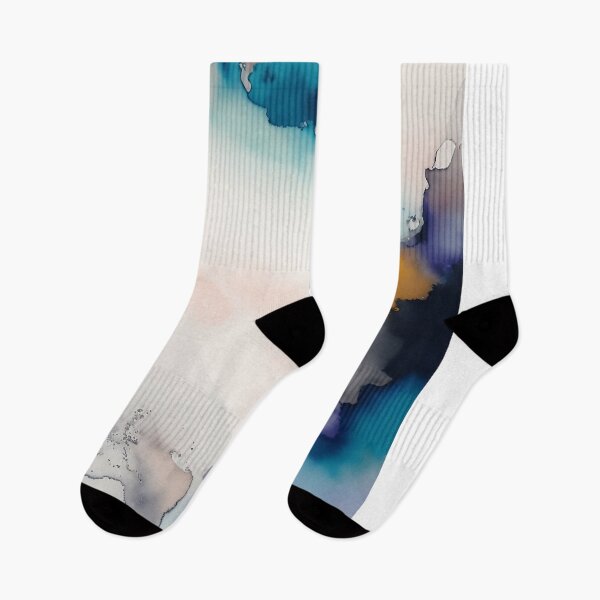 Item preview, Vibrant Fusion: Abstract Watercolor Artwork and Studio Photograph Integration Design designed and sold by CyberCollective.