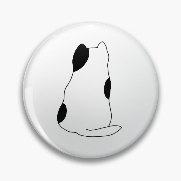 Item preview, A minimal cute cat designed and sold by ngingi.