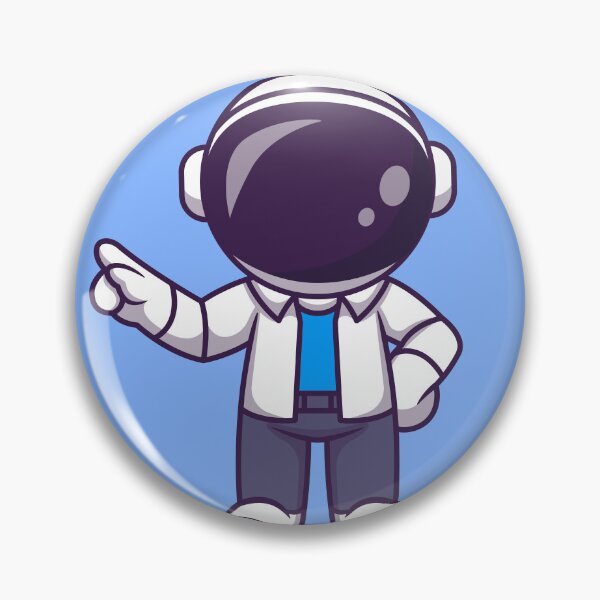 Item preview, Charming Astronaut Cartoon Vector: Discover Adorable Space Exploration! designed and sold by hjian8219.