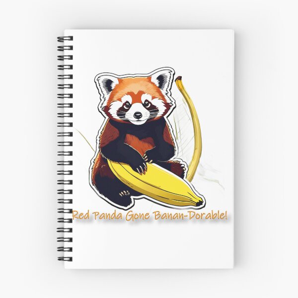 Item preview, Red Panda Gone Banan-Dorable! designed and sold by KriticalDesigns.
