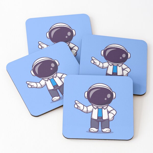 Item preview, Charming Astronaut Cartoon Vector: Discover Adorable Space Exploration! designed and sold by hjian8219.