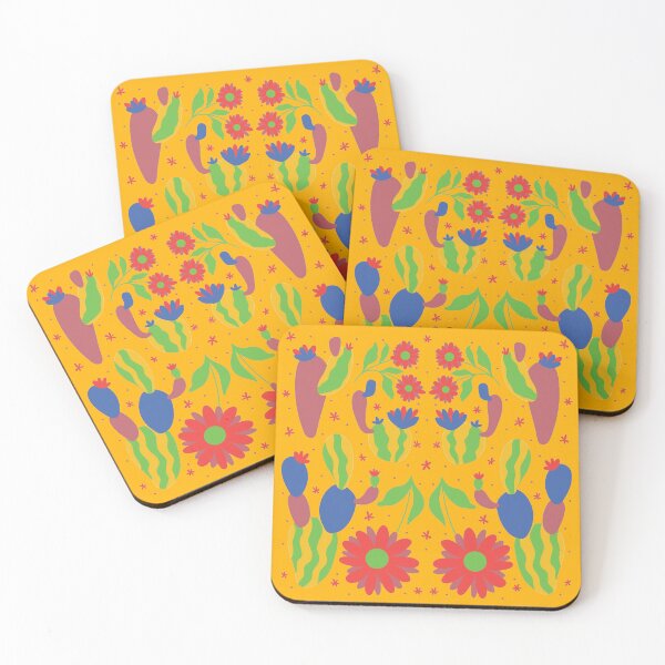 Item preview, Vibrant Flower Otomi Art designed and sold by khachiche.