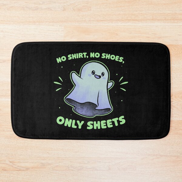 Item preview, Cute Ghost Pun - Halloween Sheet Children's Gift designed and sold by Studio Mootant.