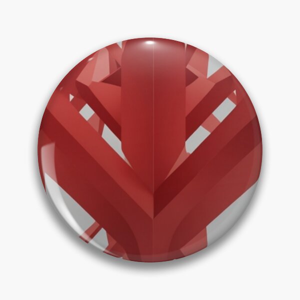 Item preview, Red Geometry: Abstract Monochrome with a Twist designed and sold by FemmeFlair.