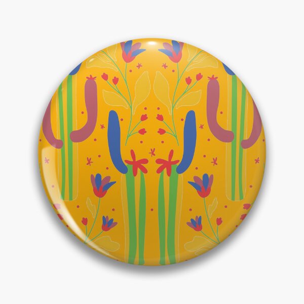 Item preview, Vibrant Flower Otomi Art designed and sold by khachiche.
