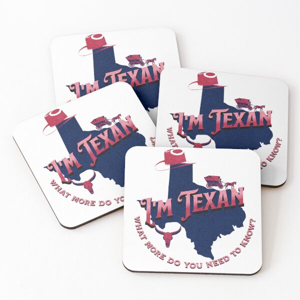 Item preview, I'm Texan v1 Red/Grunge designed and sold by WarFX Designs.