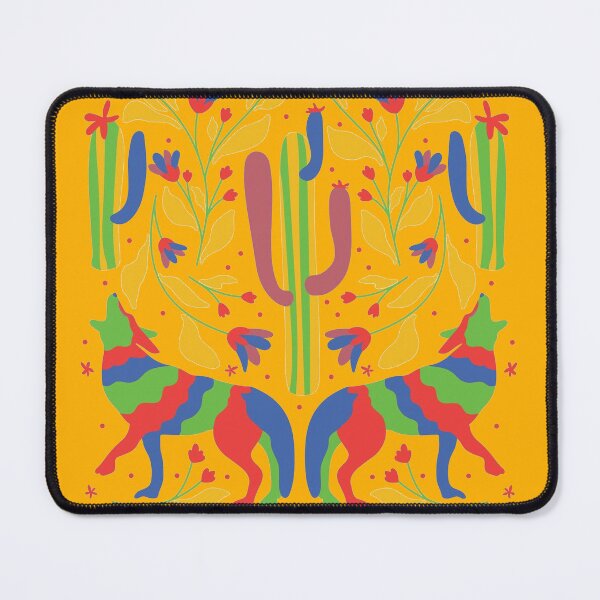 Item preview, Vibrant Animals and Flowers Otomi Art designed and sold by khachiche.