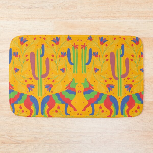 Item preview, Vibrant Animals and Flowers Otomi Art designed and sold by khachiche.