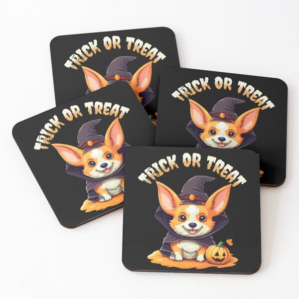 Item preview, Trick Or Treat Pumpkin Corgi Halloween Cute Corgi in Pumpkin designed and sold by ArtFromBeyond.