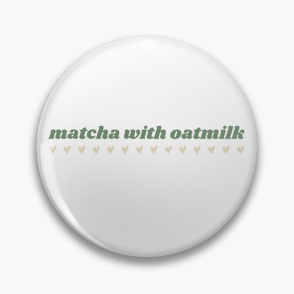 Item preview, matcha with oatmilk designed and sold by isabellatried.