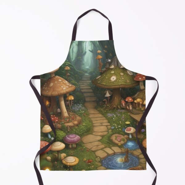 Item preview, Enchanted Fungus Haven: Renaissance Mushroom Garden designed and sold by FemmeFlair.