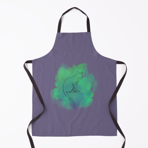Item preview, Cat Outline, watercolor no background designed and sold by Laceyjae Digital Art.