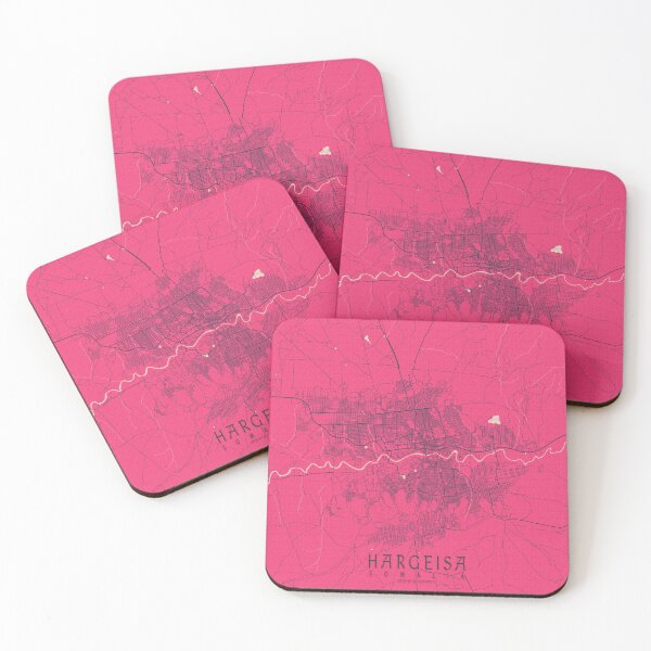 Item preview, Hargeisa City Map of Somalia  - Blossom designed and sold by deMAP.