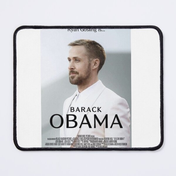 Ryan Gosling Obama movie meme Sticker for Sale by DrMemes