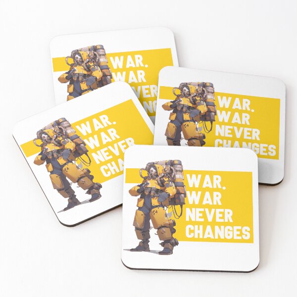 Item preview, War. War never changes - Fallout designed and sold by Monsieur-T.