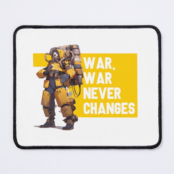 Item preview, War. War never changes - Fallout designed and sold by Monsieur-T.