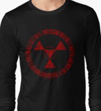 Digital Hazard Symbol Long Sleeve T-Shirt