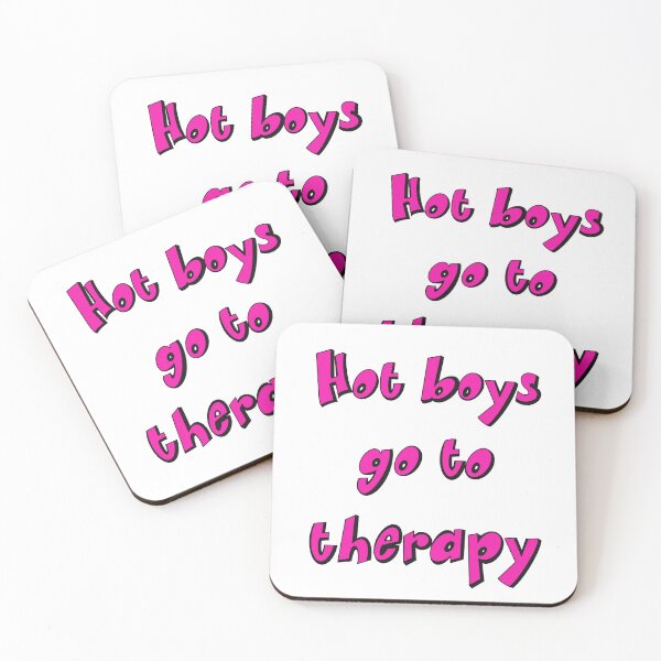 Item preview, Hot Boys Go To Therapy designed and sold by FraudtheFrog.