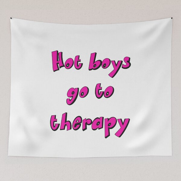 Item preview, Hot Boys Go To Therapy designed and sold by FraudtheFrog.