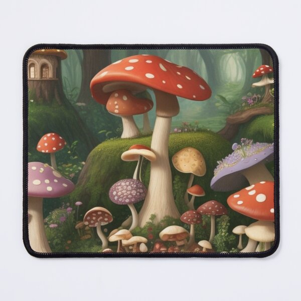 Item preview, "Mushroom Renaissance Reverie: Artful Garden designed and sold by FemmeFlair.