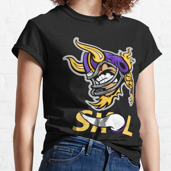 Minnesota Vikings Shirt All Woman Go Vikings Gift - Personalized Gifts:  Family, Sports, Occasions, Trending