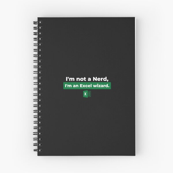 Item preview, I'm not a Nerd, I'm an excel wizard. designed and sold by Ennovart.
