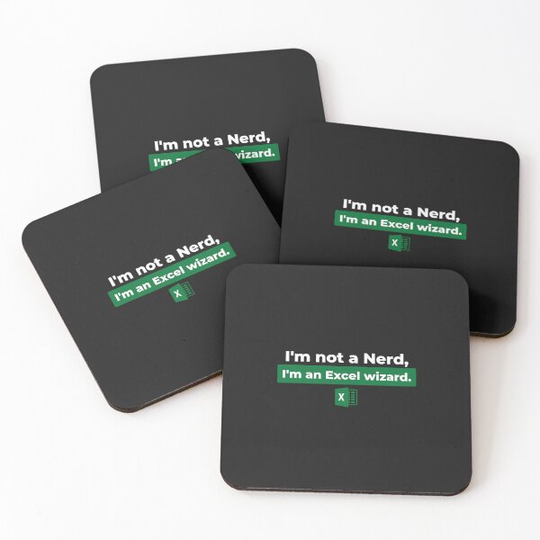 Item preview, I'm not a Nerd, I'm an excel wizard. designed and sold by Ennovart.