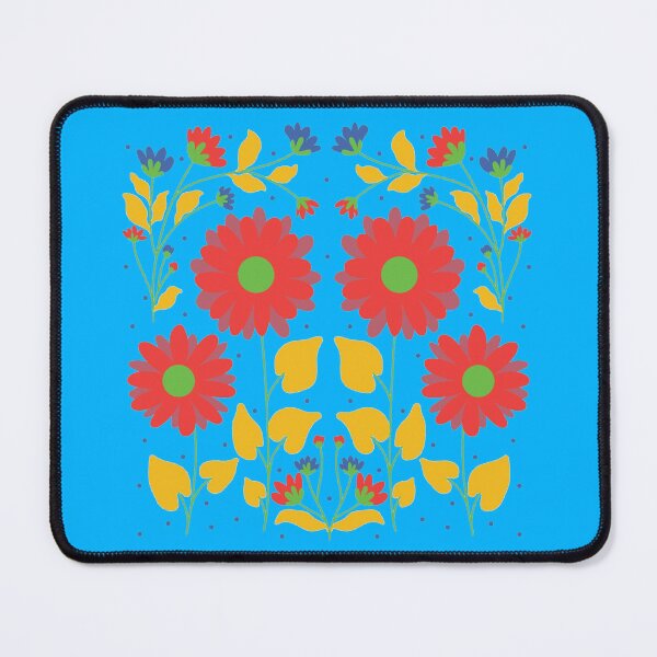 Item preview, Vibrant Flower Otomi Art designed and sold by khachiche.