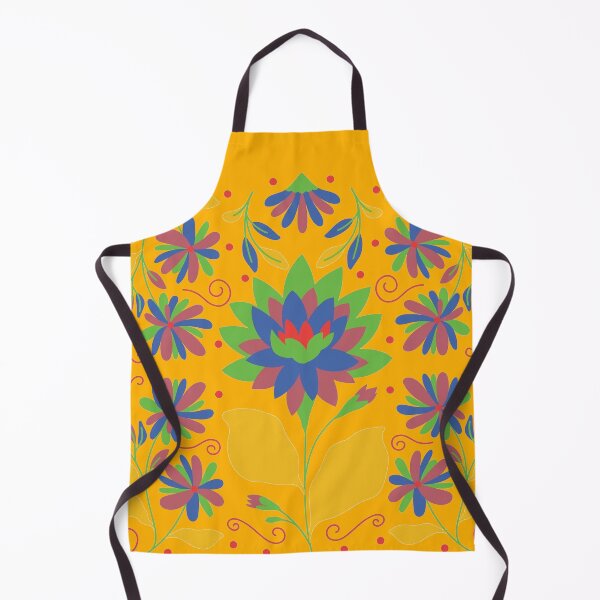 Item preview, Vibrant Flower Otomi Art designed and sold by khachiche.