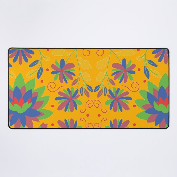 Item preview, Vibrant Flower Otomi Art designed and sold by khachiche.