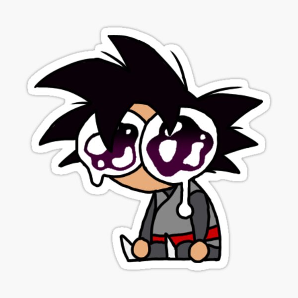 Item preview, Crying Goku Black designed and sold by LunacoVR.