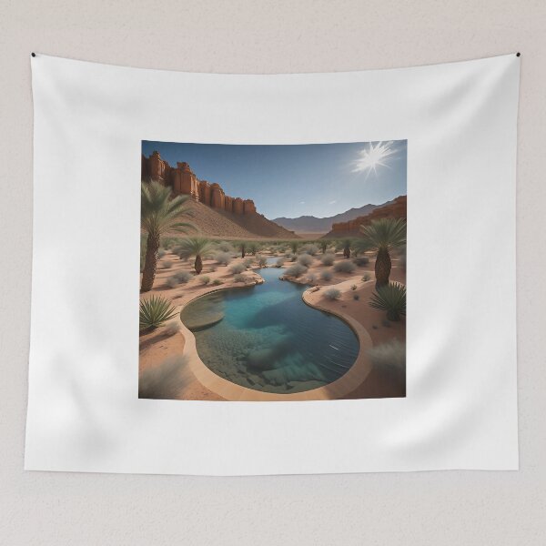 Item preview, oasis in a desert designed and sold by Thiago Pando.