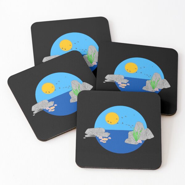 Item preview, Summer lake on black designed and sold by nicole0102.