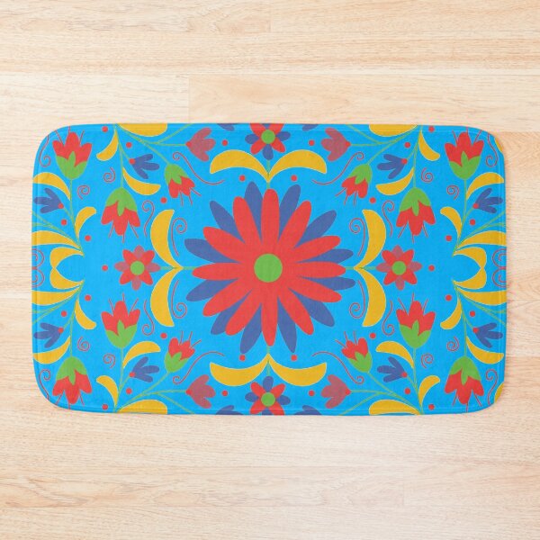 Item preview, Vibrant Flower Otomi Art designed and sold by khachiche.