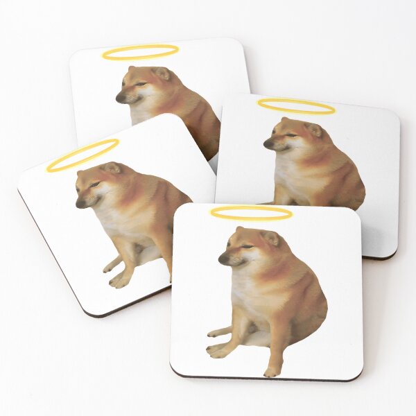 Item preview, Rest In Peace Cheems (2) designed and sold by ChicArtlondon.