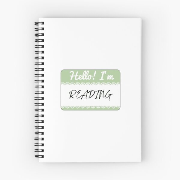 Item preview, Hello I'm Reading Nametag designed and sold by ereardon0.