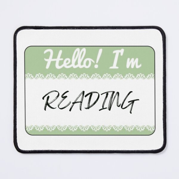 Item preview, Hello I'm Reading Nametag designed and sold by ereardon0.