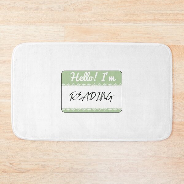 Item preview, Hello I'm Reading Nametag designed and sold by ereardon0.