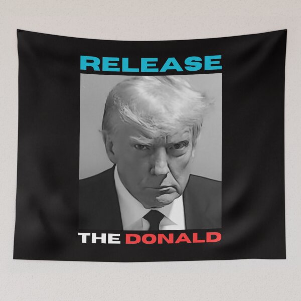 Item preview, Donald Trump Mugshot Release The Donald designed and sold by WESEYENDALL.
