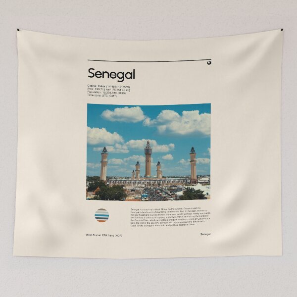Item preview, Visit Senegal (Travel poster) designed and sold by RabbitK.