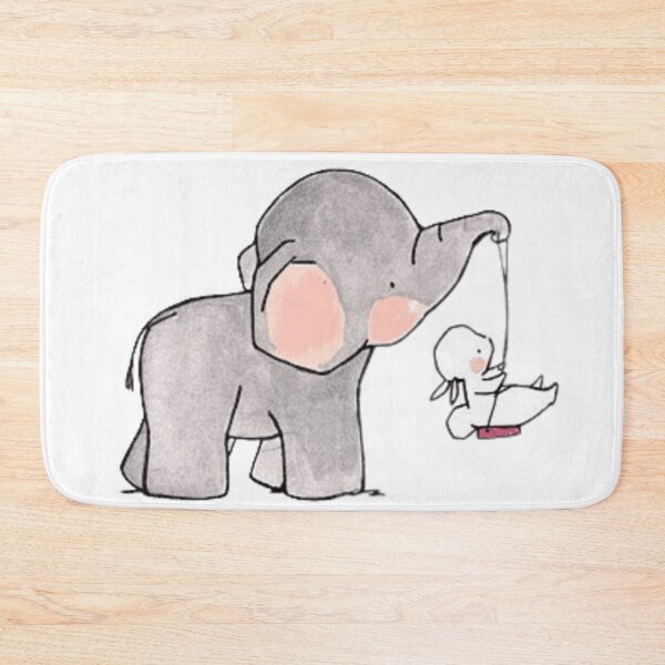 Item preview, Elephant carrying white rabbit  designed and sold by bayanshop23.