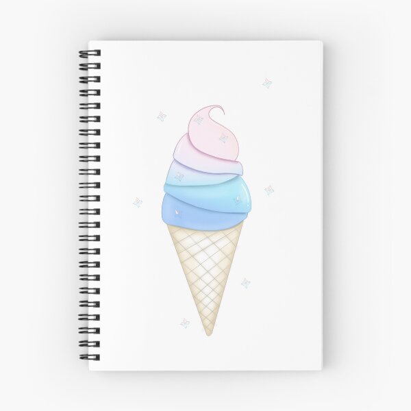 Item preview, Primogems from Genshin Impact as an adorable pastel ice cream cone designed and sold by AnElementalGift.