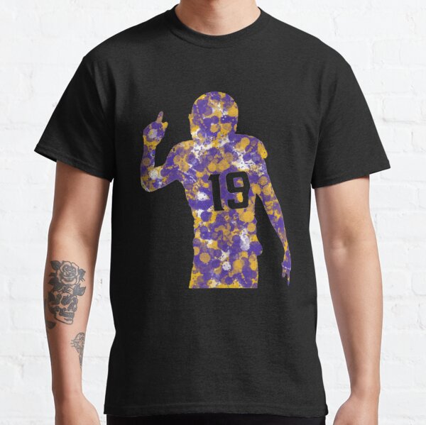 Nick Mullens Minnesota Vikings Women's Purple Name & Number Logo Slim Fit  T-Shirt 